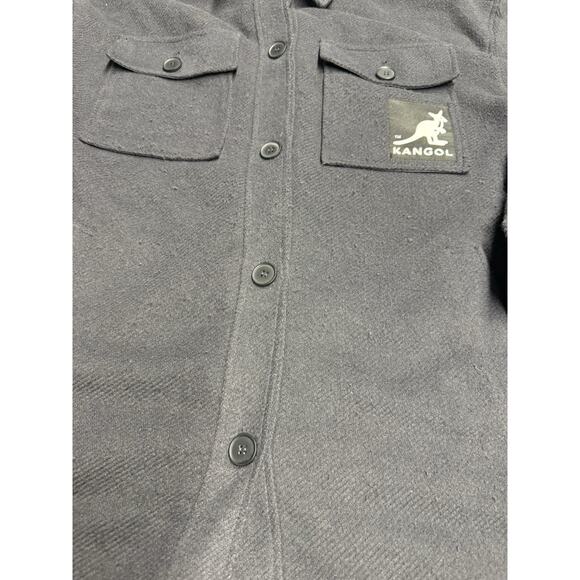 Kangol X H&M Mens Oversized Coat Jacket Size Small Color Gray - Picture 14 of 14